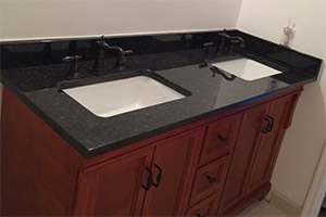 River White Granite Kitchen